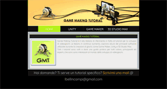 Desktop Screenshot of gamemakingtutorial.com